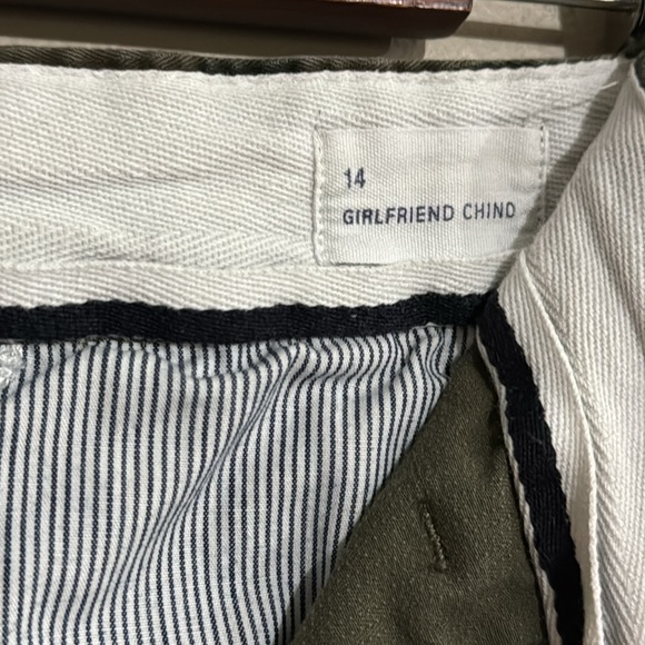 ⭐️GAP EDITION CAMO GIRLFRIEND Cropped CHINO Women's Size 14 - Picture 4 of 7